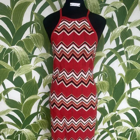 Knit Halter Dress - Picture 1 of 4